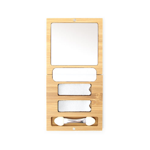 Zao 百變雙色礦物眼影盒 - 組件 (空) Bamboo Box Duo